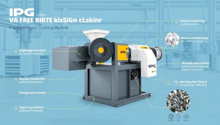 ¿Qué máquina tritura plástico?