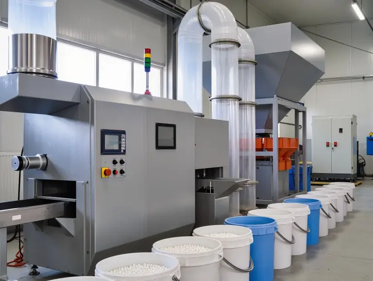 Peletización de plástico